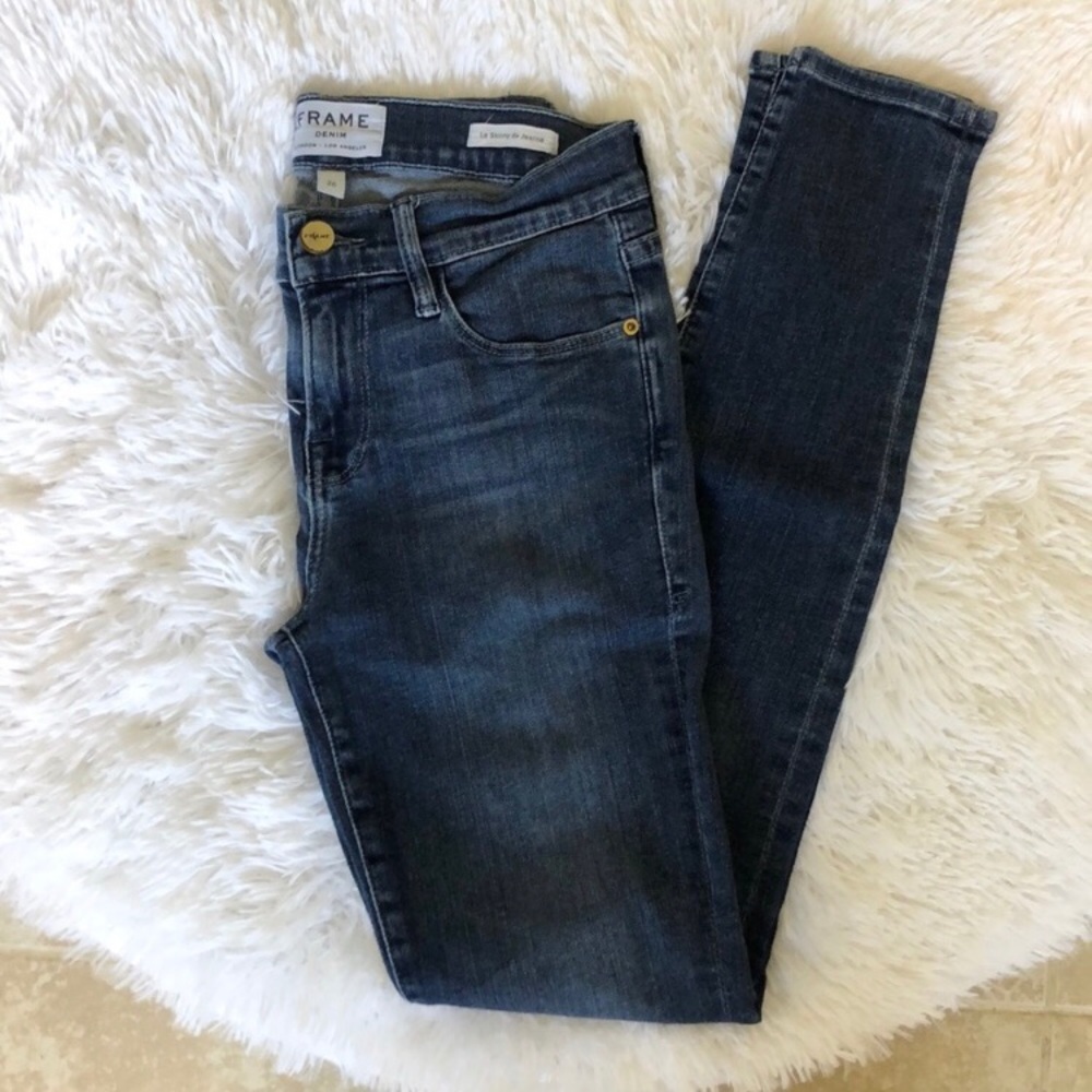 Frame Denim Skinny Jeans Size 26